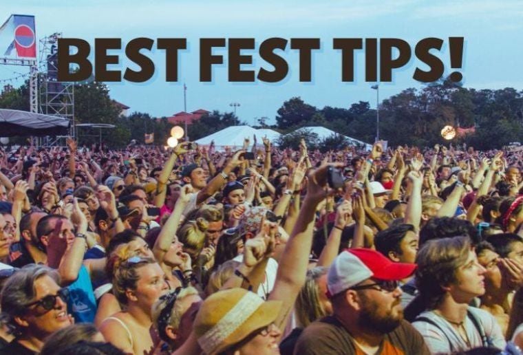 More Info for Strategize for your best fest experience!