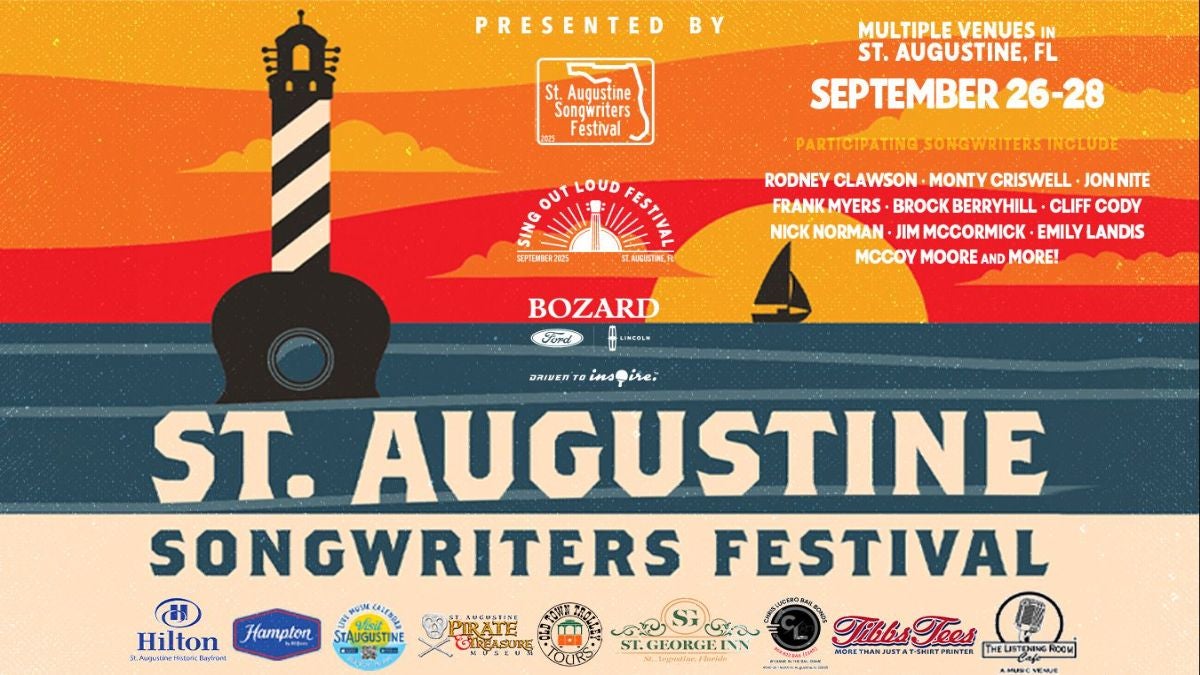 The St. Augustine Songwriters Festival at Tradewinds Lounge - FREE EVENT!