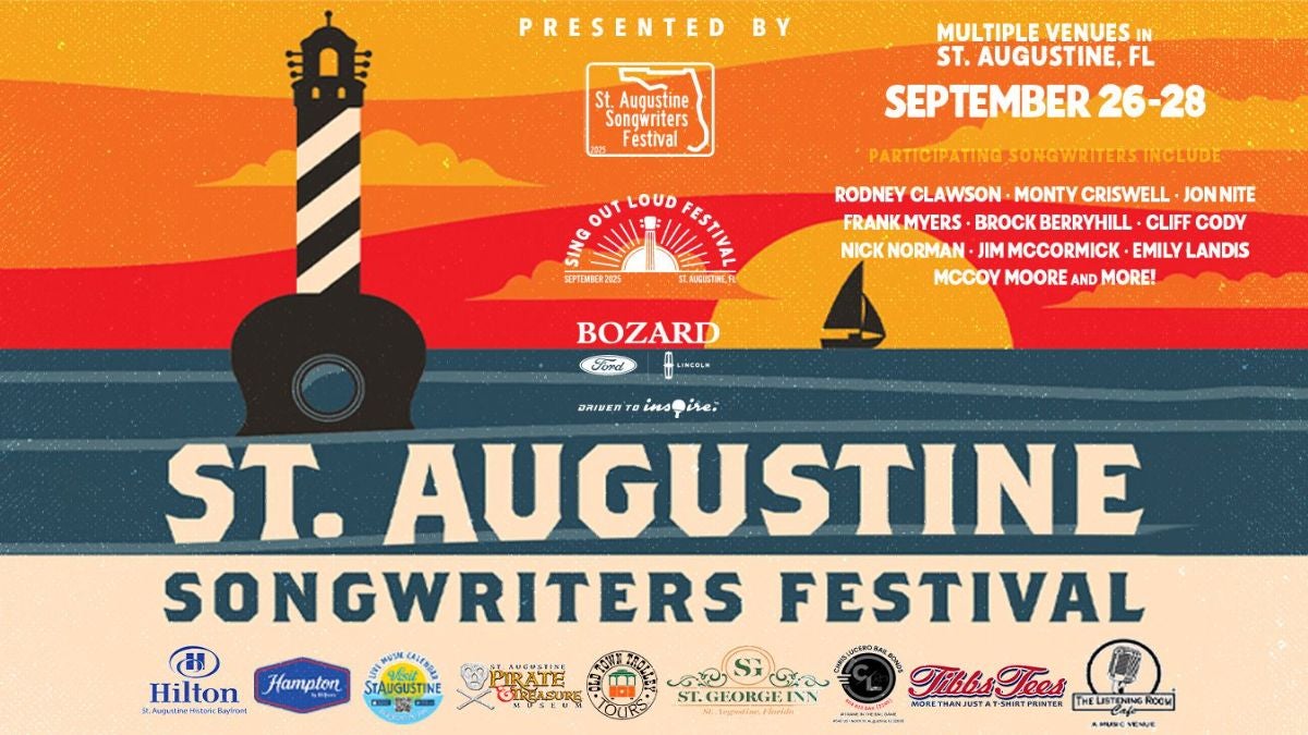 The St. Augustine Songwriters Festival at Prohibition Kitchen - FREE EVENT!